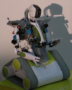 The game robot RoboWII at Robotica 2009 (AIRLab).